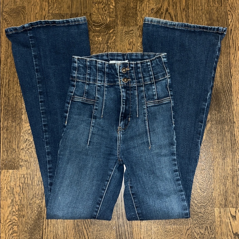 Free People Jayde high rise flare